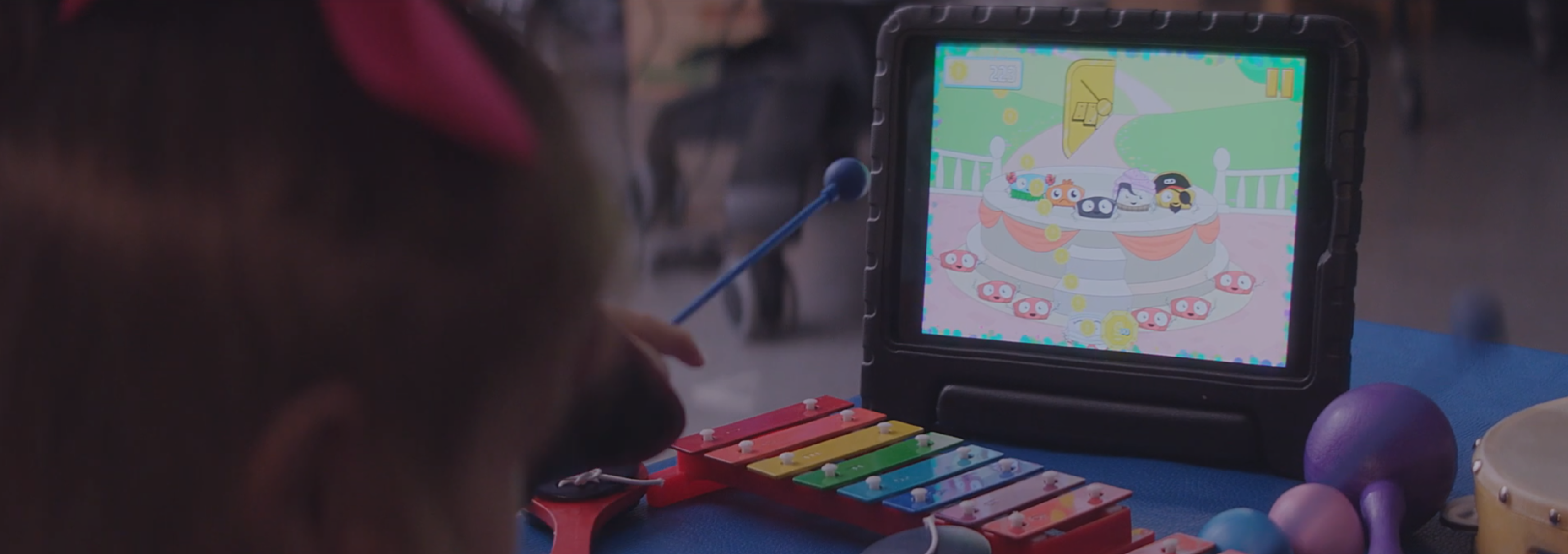 The Virtual Music Teacher Children of all abilities banding together